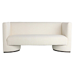 Дизайнерский Двухместный диван Florida Sofa  с элегантным деревянным декором  варинант исполнения - 2 | Loft Concept в Челябинске