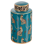 Ваза фарфоровая с крышкой Leopard Ccollection варинант исполнения - 1 | Loft Concept в Челябинске