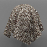 Мебельная ткань Шенилл коричневый цвет 142 см T4-56 варинант исполнения - 6 | Loft Concept в Челябинске