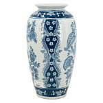 Ваза с синим цветочным орнаментом Blue & White Ornament  варинант исполнения - 2 | Loft Concept в Челябинске