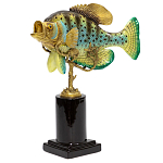 Статуэтка из фарфора в форме рыбы SEA Porcelain and Bronze варинант исполнения - 2 | Loft Concept в Челябинске