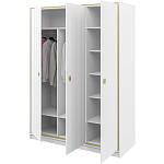 Шкаф белый трёхдверный для одежды Antique Order варинант исполнения - 2 | Loft Concept в Челябинске