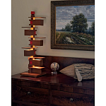 Торшер с каркасом из множества полок Links варинант исполнения - 5 | Loft Concept в Челябинске