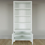 Книжный Стеллаж Elsa Dreams White с задней стенкой варинант исполнения - 4 | Loft Concept в Челябинске