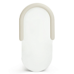 Зеркало овальное Curved Furniture бежевое варинант исполнения - 1 | Loft Concept в Челябинске