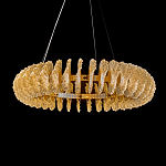 Люстра круглая с фактурными элементами в виде ракушек Inspired Sea варинант исполнения - 1 | Loft Concept в Челябинске