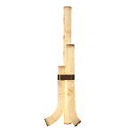 Торшер геометрический с тремя мраморными плафонами Marble Tripod варинант исполнения - 2 | Loft Concept в Челябинске