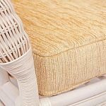 Комплект уличной мебели из ротанга Eloise белый варинант исполнения - 6 | Loft Concept в Челябинске