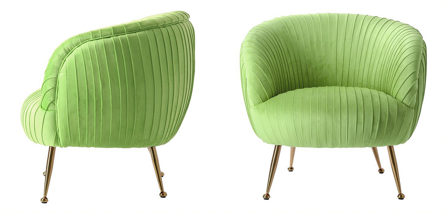 Кресло SOUFFLE CHAIR green Кресло SOUFFLE CHAIR green - Loft-Concept в Челябинске