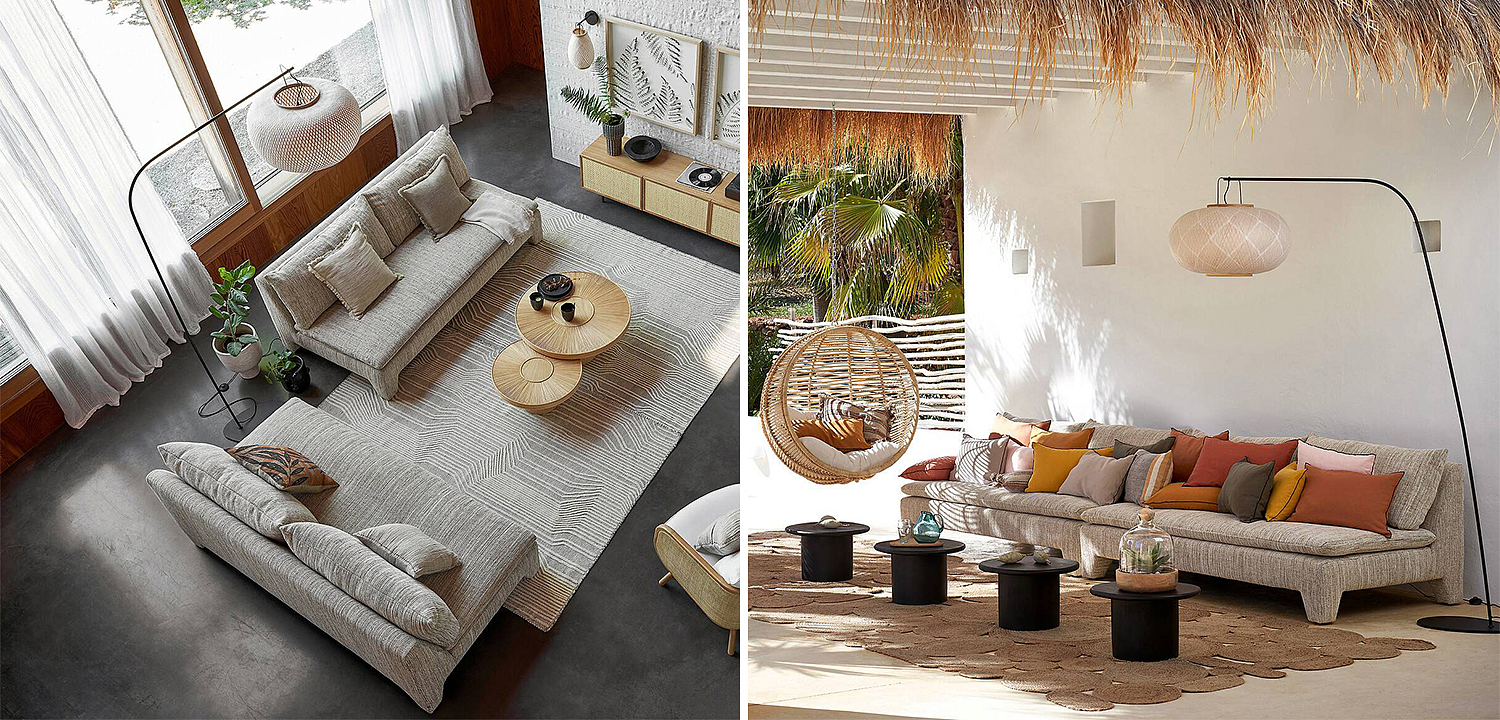 Торшер Wicker Bamboo Floor lamp Торшер Wicker Bamboo Floor lamp - Loft-Concept в Челябинске