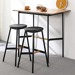 Черный барный стул Knopper варинант исполнения - 7 | Loft Concept в Челябинске