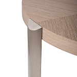 Столик журнальный с низкой круглой столешницей Wood Grain варинант исполнения - 4 | Loft Concept в Челябинске