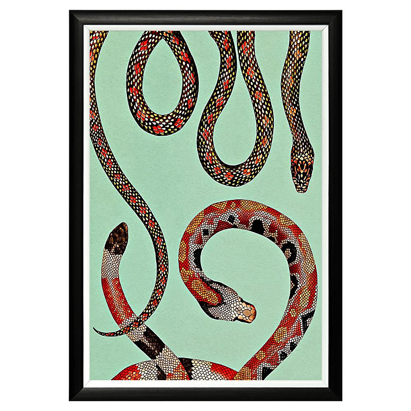 Постер Red Snakes Постер Red Snakes в Челябинске | Loft Concept