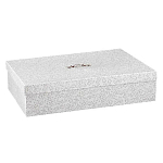 Чайный сервиз белого цвета из фарфора на 6 персон 15 предметов Floral Charm варинант исполнения - 2 | Loft Concept в Челябинске