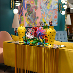 Декоративная статуэтка Yayoi Kusama Flowers that Bloom at Midnight Red варинант исполнения - 4 | Loft Concept в Челябинске