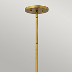 Подвесной светильник с матовым стеклянным коническим плафоном в современном стиле Hinkley варинант исполнения - 6 | Loft Concept в Челябинске