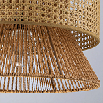 Подвесной светильник с абажуром из натуральных материалов Light Inside the Cell варинант исполнения - 8 | Loft Concept в Челябинске