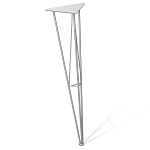 Стол обеденный с круглой столешницей из керамики на четырех ножках Sand Ceramics варинант исполнения - 5 | Loft Concept в Челябинске