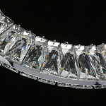 Люстра круглая с прозрачной хрустальной рамкой Maude Crystal Light варинант исполнения - 10 | Loft Concept в Челябинске