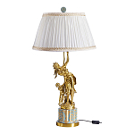 Светильник с абажуром Девушка с ангелом Angels of Eden варинант исполнения - 4 | Loft Concept в Челябинске