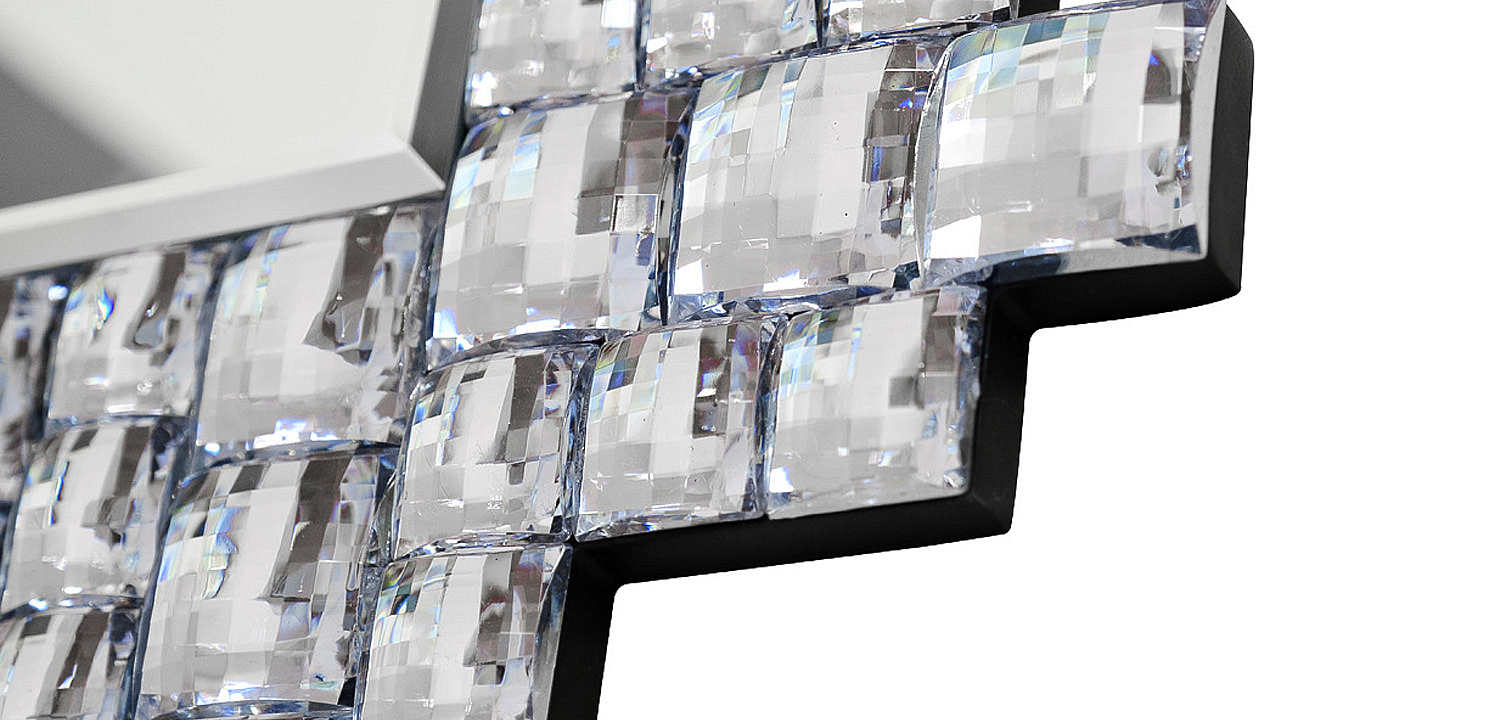 Зеркало Lasre Glitter Squares Mirror Зеркало Lasre Glitter Squares Mirror - Loft-Concept в Челябинске