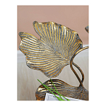 Столик приставной с тремя столешницами Тропические листья Tropical Forest gold варинант исполнения - 6 | Loft Concept в Челябинске