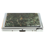 Портсигар на 10 сигарет с газовой зажигалкой из натурального камня Актиновит Stone Cigarettes Cases варинант исполнения - 5 | Loft Concept в Челябинске