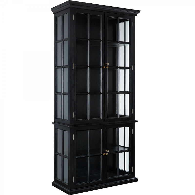 Шкаф-витрина French black Черный Шкаф-витрина French black Черный в Челябинске | Loft Concept