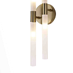 Бра с двумя цилиндрическими матовыми плафонами на круглом основании Delta Light варинант исполнения - 2 | Loft Concept в Челябинске