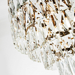 Люстра с прямоугольными хрустальными подвесками Lunet Crystal Rectangulars Chandelier 6 варинант исполнения - 2 | Loft Concept в Челябинске