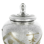 Ваза из стекла с крышкой и декоративными узорами Chinoiserie Ceramics варинант исполнения - 2 | Loft Concept в Челябинске