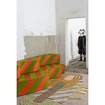 Дизайнерский модульный диван волнистой формы с цветным принтом Poltronova Superonda Sofa варинант исполнения - 30 | Loft Concept в Челябинске