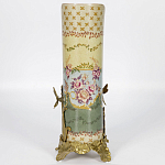 Фарфоровая ваза с бронзовыми элементами Eden Garden варинант исполнения - 3 | Loft Concept в Челябинске