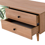 Длинная ТВ-тумба с принтом на ящиках Elise TV Stand варинант исполнения - 4 | Loft Concept в Челябинске