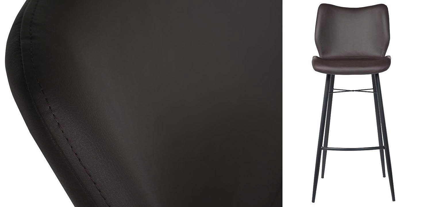 Барный стул Herald Eco Leather Bar Stool Барный стул Herald Eco Leather Bar Stool - Loft-Concept в Челябинске