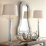 Зеркало в серебристой фигурной раме Silver Reflection варинант исполнения - 2 | Loft Concept в Челябинске