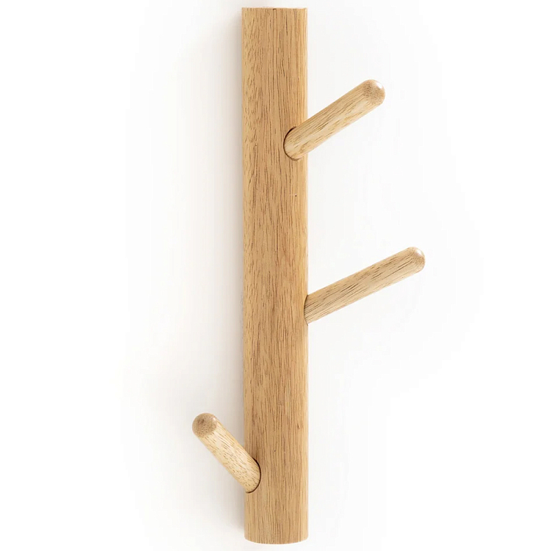 Деревянная настенная вешалка Branch Wood Hanger Древесина Деревянная настенная вешалка Branch Wood Hanger Древесина в Челябинске | Loft Concept