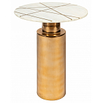 Кофейный столик с мраморной столешницей Sleeve варинант исполнения - 1 | Loft Concept в Челябинске