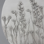 Панно Серые цветы варинант исполнения - 3 | Loft Concept в Челябинске