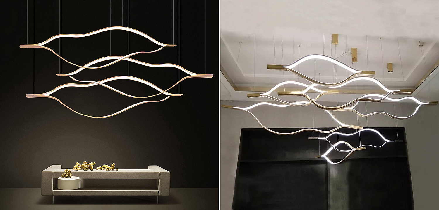 Люстра Tape Light Henge Люстра Tape Light Henge - Loft-Concept в Челябинске