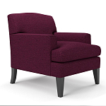 Мебельная ткань Шенилл фиолетовый цвет 138 см T4-27 варинант исполнения - 3 | Loft Concept в Челябинске