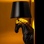Horse Statue Floor Lamp Большой светильник Черная Лошадь варинант исполнения - 5 | Loft Concept в Челябинске