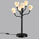 Настольная лампа с ветвями и белыми фарфоровыми цветами Floralis варинант исполнения - 4 | Loft Concept в Челябинске