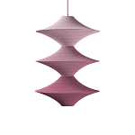 Подвесной вязаный розовый светильник «Звезда Востока 03» варинант исполнения - 1 | Loft Concept в Челябинске