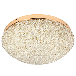 Круглый потолочный светильник с хрустальным декором Vere Crystal Ceiling Lamp 50 варинант исполнения - 1 | Loft Concept в Челябинске