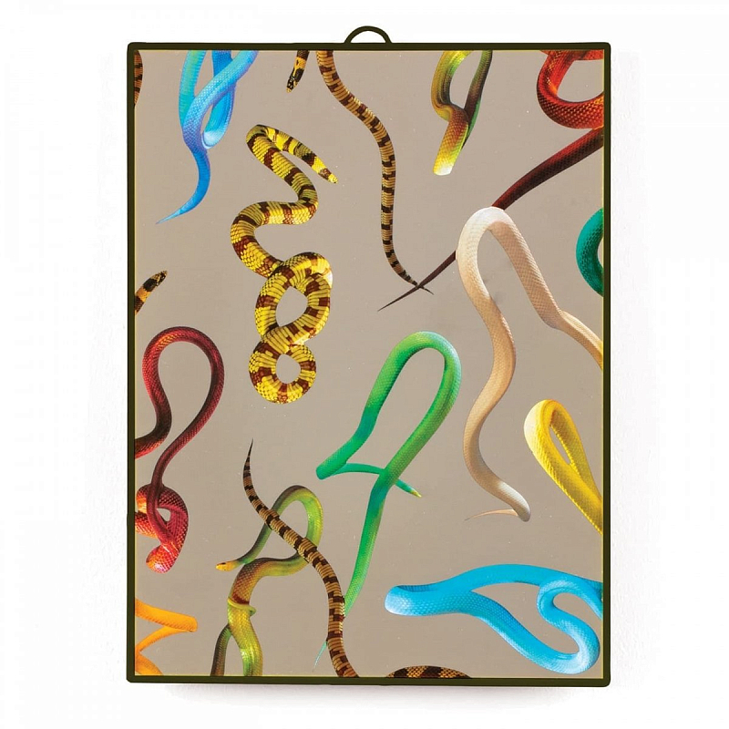 Зеркало Seletti Mirror Medium Snakes Мульти в Челябинске | Loft Concept 