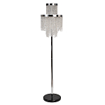 Торшер Хром с каскадом сияющих кристаллов Shining Waterfall варинант исполнения - 1 | Loft Concept в Челябинске