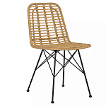 Стул с ротанговым плетением Wicker Stool без подлокотников варинант исполнения - 6 | Loft Concept в Челябинске