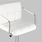 Барный стул с подлокотниками Honory White варинант исполнения - 7 | Loft Concept в Челябинске