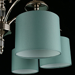 Люстра потолочная Nikoletta с бирюзовым плафоном варинант исполнения - 3 | Loft Concept в Челябинске